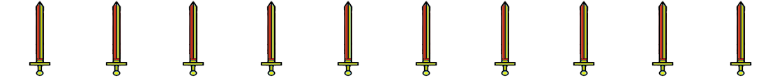 Tarot | Swords, Sværd | 10