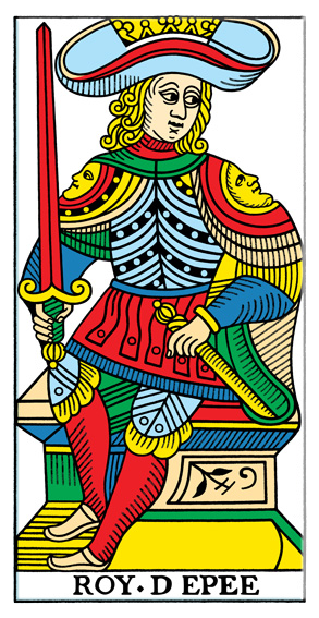 Tarot | Sværdenes konge